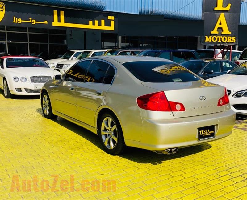 INFINITI G35///3.5L V6///GCC///2005///FULL OPTION///SUPER CLEAN///CREDIT CARD PAYMENT ACCEPTED///