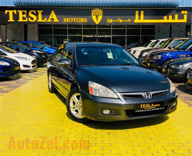 HONDA ACCORD///2.4L VTi E///FULL OPTION///GCC///2007///SUPER CLEAN///CREDIT CARD PAYMENT ACCEPTED///