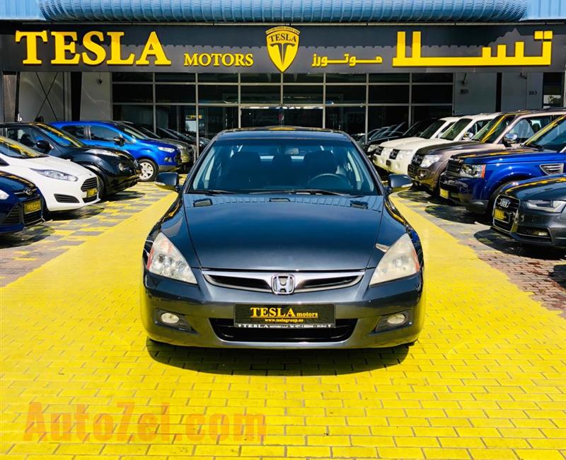 HONDA ACCORD///2.4L VTi E///FULL OPTION///GCC///2007///SUPER CLEAN///CREDIT CARD PAYMENT ACCEPTED///