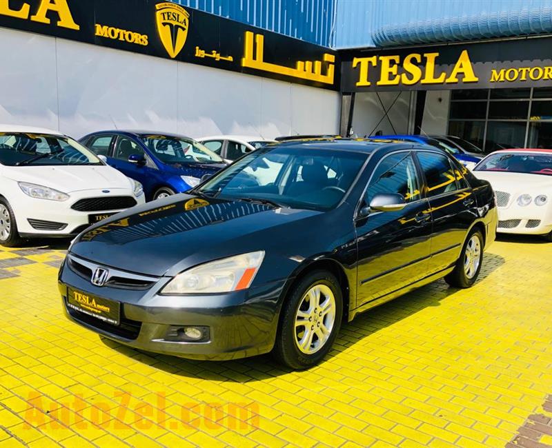 HONDA ACCORD///2.4L VTi E///FULL OPTION///GCC///2007///SUPER CLEAN///CREDIT CARD PAYMENT ACCEPTED///