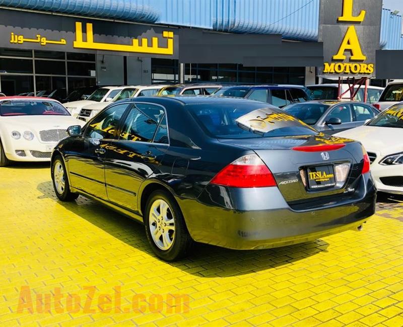 HONDA ACCORD///2.4L VTi E///FULL OPTION///GCC///2007///SUPER CLEAN///CREDIT CARD PAYMENT ACCEPTED///