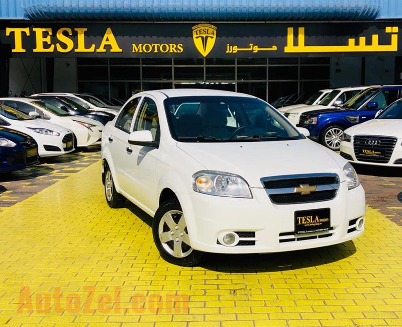 CHEVROLET AVEO///1.4L V4///2015///GCC///WARRANTY///LOW MILEAGE///ECONOMIC///ONLY 243 DHS MONTHLY!///