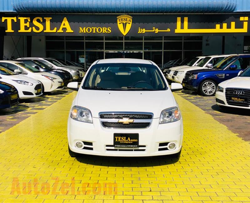 CHEVROLET AVEO///1.4L V4///2015///GCC///WARRANTY///LOW MILEAGE///ECONOMIC///ONLY 243 DHS MONTHLY!///