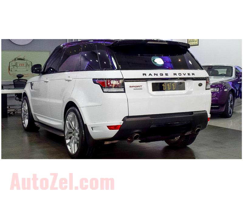 LAND ROVER RANGE ROVER SPORT AUTOBIOGRAPHY- 2014- WHITE- 106 022 KM- GCC SPECS