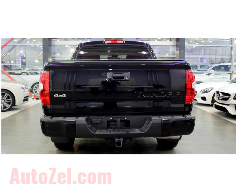 NEW TOYOTA TUNDRA CREWMAX 1794 EDITION 5.7L 4WD- 2018- BLACK- IMPORT SPECS