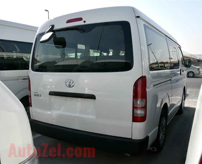 TOYOTA HIACE- 2014- WHITE- 192 000 KM- GCC