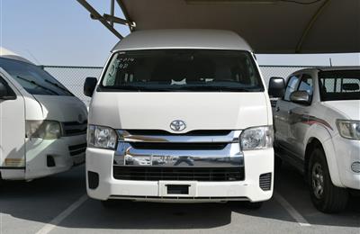 TOYOTA HIACE GL- 2014- WHITE- 210 000 KM- GCC