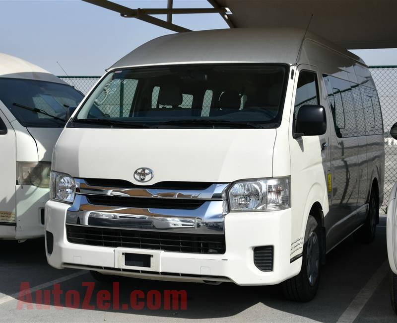 TOYOTA HIACE GL- 2014- WHITE- 210 000 KM- GCC