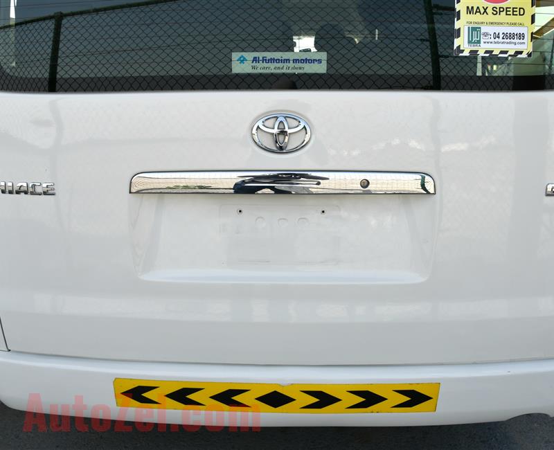 TOYOTA HIACE GL- 2014- WHITE- 210 000 KM- GCC