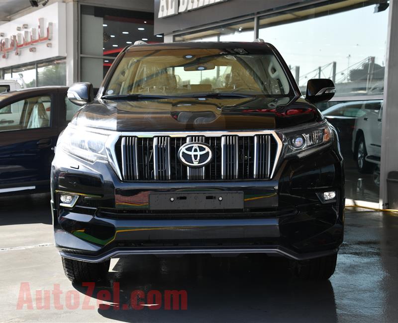 TOYOTA LAND CRUISER PRADO VXR- 2019- BLACK- GCC SPECS