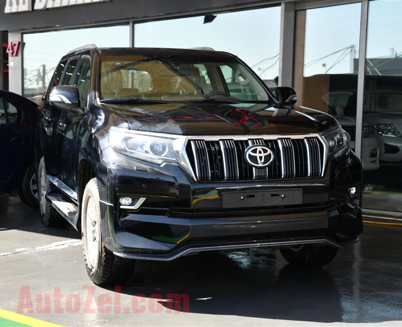 Toyota Land Cruiser Prado Vxr 19 Black Gcc Specs