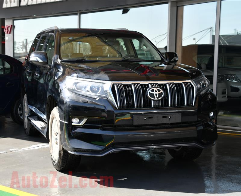 TOYOTA LAND CRUISER PRADO VXR- 2019- BLACK- GCC SPECS