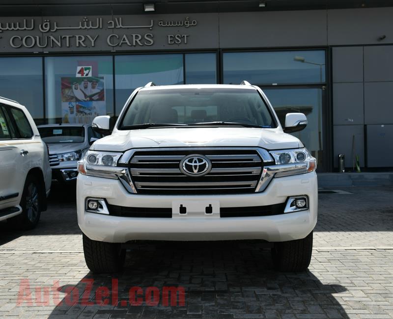 TOYOTA LAND CRUISER GXR- 2019- WHITE- GCC SPECS