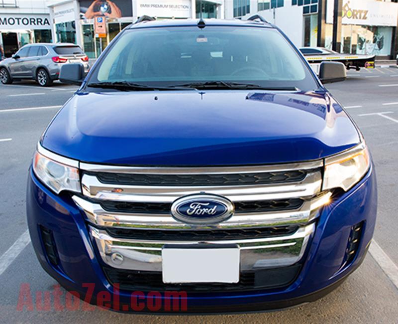 Ford Edge 2014 Blue Colour 92,000km