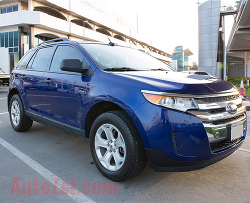 Ford Edge 2014 Blue Colour 92,000km