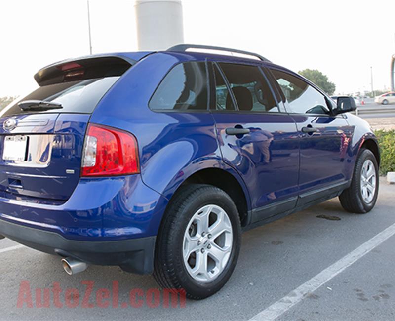 Ford Edge 2014 Blue Colour 92,000km