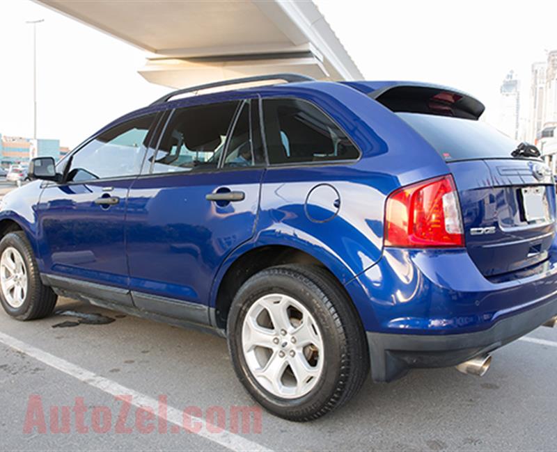 Ford Edge 2014 Blue Colour 92,000km