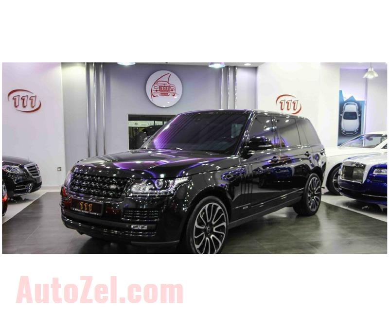 LAND ROVER RANGE ROVER AUTOBIOGRAPHY- 2016- BLACK- 42 000 KM