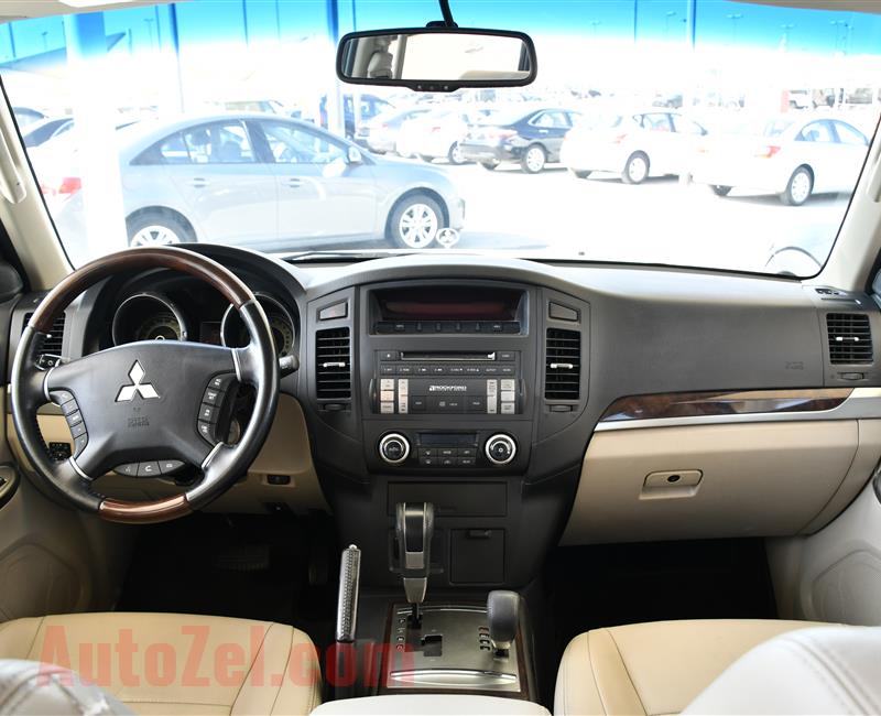 MITSUBISHI PAJERO V6- 2013- WHITE- 139 000 KM- GCC