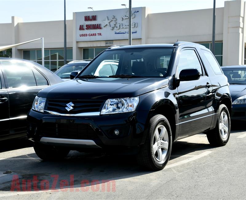 SUZUKI GRAND VITARA- 2016- BLACK- 39 000 KM- GCC