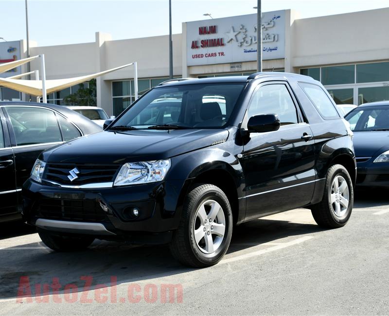 SUZUKI GRAND VITARA- 2016- BLACK- 39 000 KM- GCC