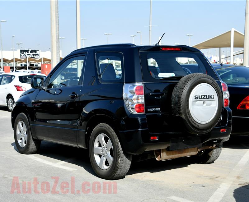 SUZUKI GRAND VITARA- 2016- BLACK- 39 000 KM- GCC