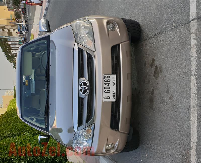 Toyota Fortuner 2008, excellent condition, 4 cylinder, chocolate brown