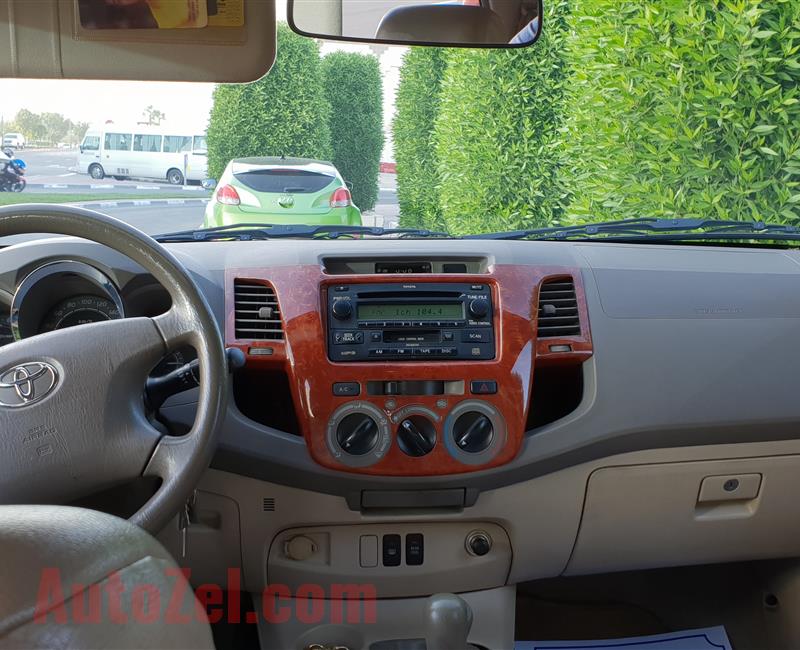 Toyota Fortuner 2008, excellent condition, 4 cylinder, chocolate brown