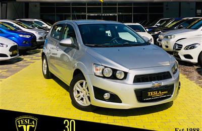 CHEVROLET SONIC///HATCHBACK///2015///GCC///ONE YEAR...