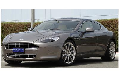 ASTON MARTIN RAPIDE- 2012- GRAY- 649 KM- GCC SPECS