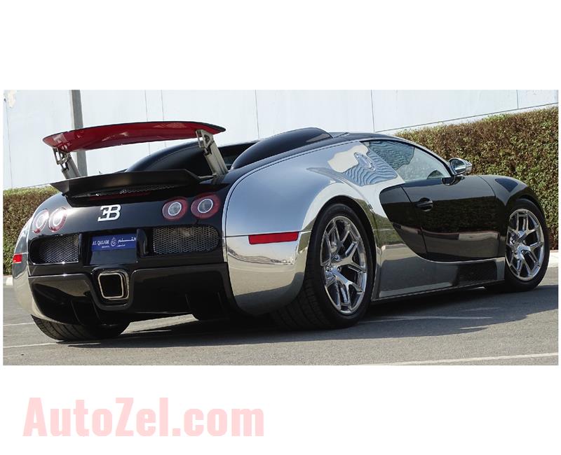 BUGATTI VEYRON CENTENAIRE NOCTURNE- 2010- W16 8.0L QUAD-TURBOCHARGED- GCC SPECS