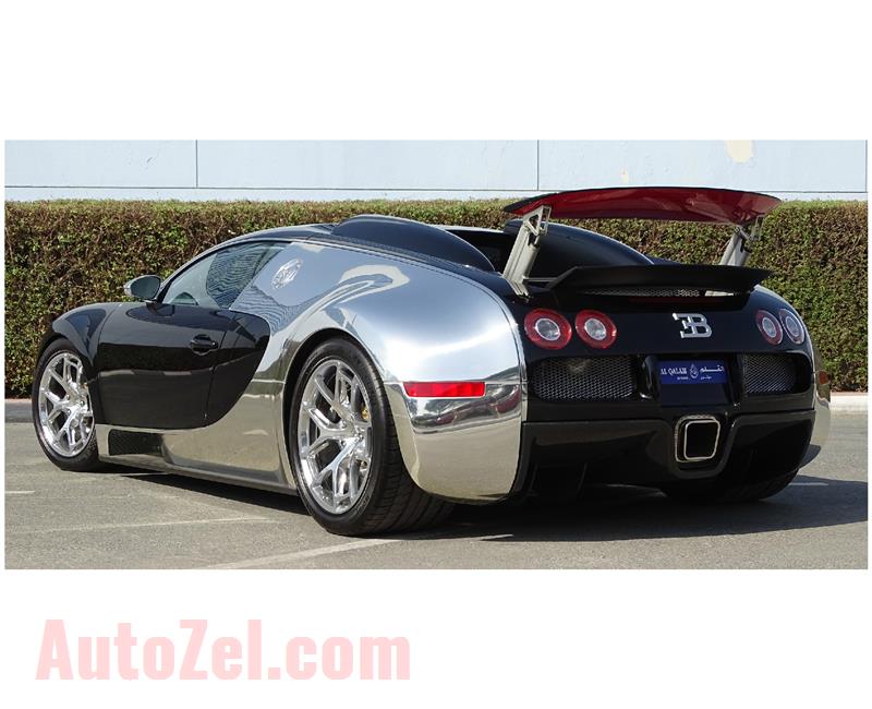 BUGATTI VEYRON CENTENAIRE NOCTURNE- 2010- W16 8.0L QUAD-TURBOCHARGED- GCC SPECS