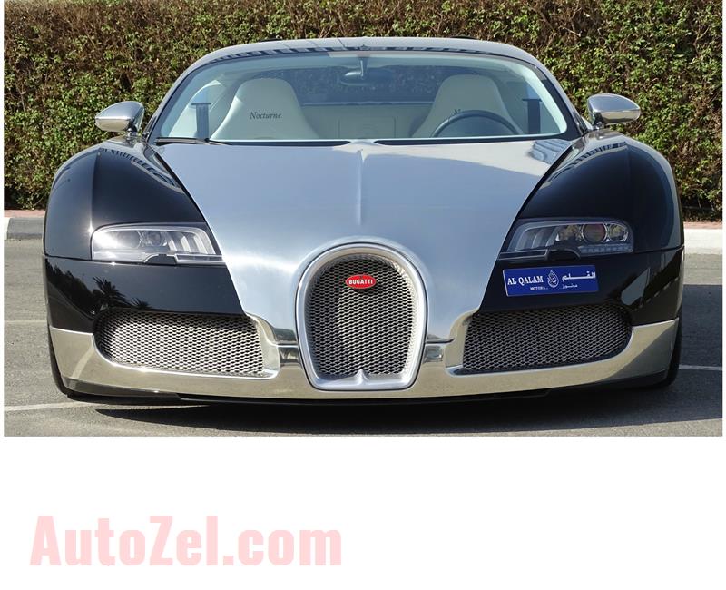 BUGATTI VEYRON CENTENAIRE NOCTURNE- 2010- W16 8.0L QUAD-TURBOCHARGED- GCC SPECS