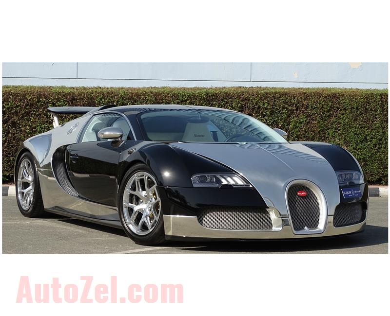 BUGATTI VEYRON CENTENAIRE NOCTURNE- 2010- W16 8.0L QUAD-TURBOCHARGED- GCC SPECS