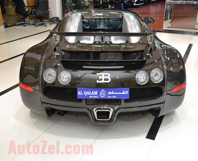 BUGATTI MANSORY- 2009- BLACK- 1 500 KM- EUROPEAN SPECS