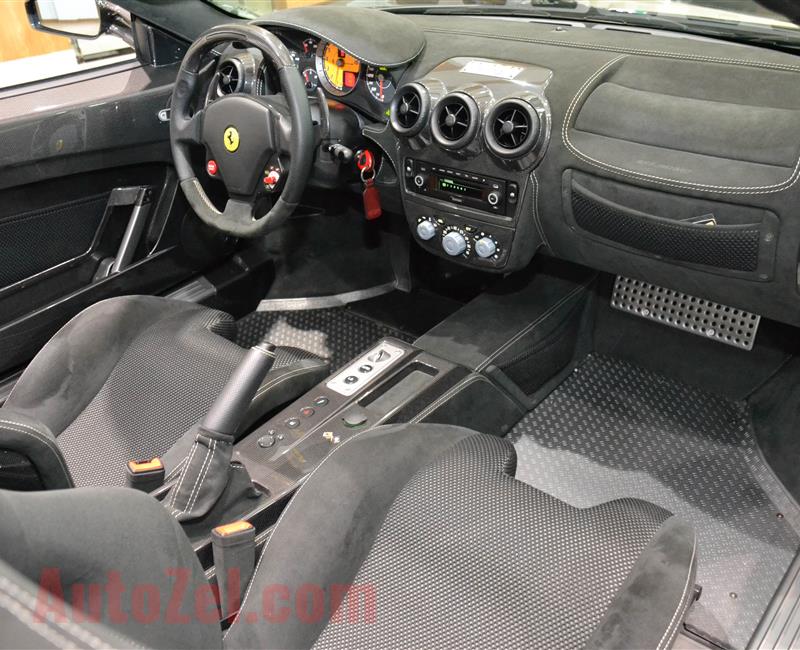 FERRARI SCUDERIA SPIDER 16M- 2009- GRAY- 3 000 KM- GCC SPECS- 1 OR 499 CARS IN THE WORLD