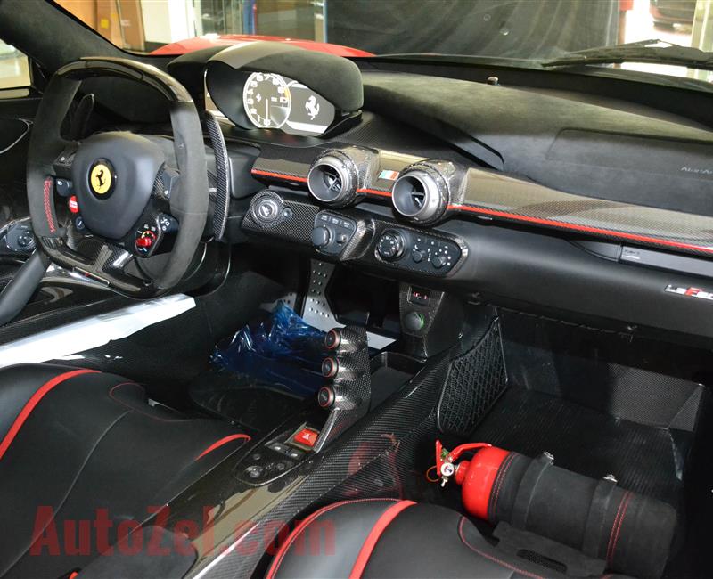 BRAND NEW FERRARI LA FERRARI- 2015- RED- 1 OF 500 CARS IN THE WORLD