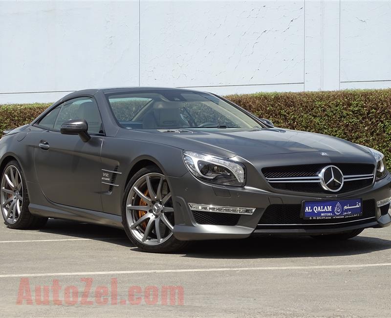 MERCEDES-BENZ SL65 45th ANNIVERSARY- 2013- MATTE GRAY- GCC- 1 OF 45 CARS