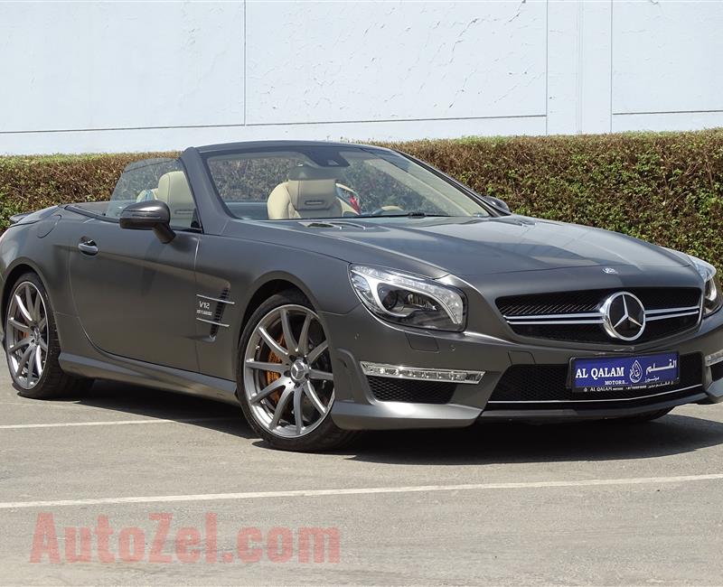 MERCEDES-BENZ SL65 45th ANNIVERSARY- 2013- MATTE GRAY- GCC- 1 OF 45 CARS