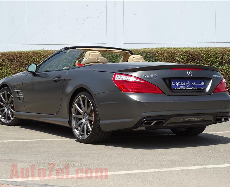 MERCEDES-BENZ SL65 45th ANNIVERSARY- 2013- MATTE GRAY- GCC- 1 OF 45 CARS