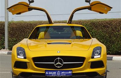 MERCEDES-BENZ SLS BLACK SERIES- 2014- YELLOW- GCC SPECS