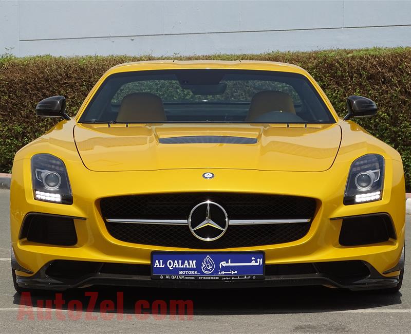 MERCEDES-BENZ SLS BLACK SERIES- 2014- YELLOW- GCC SPECS