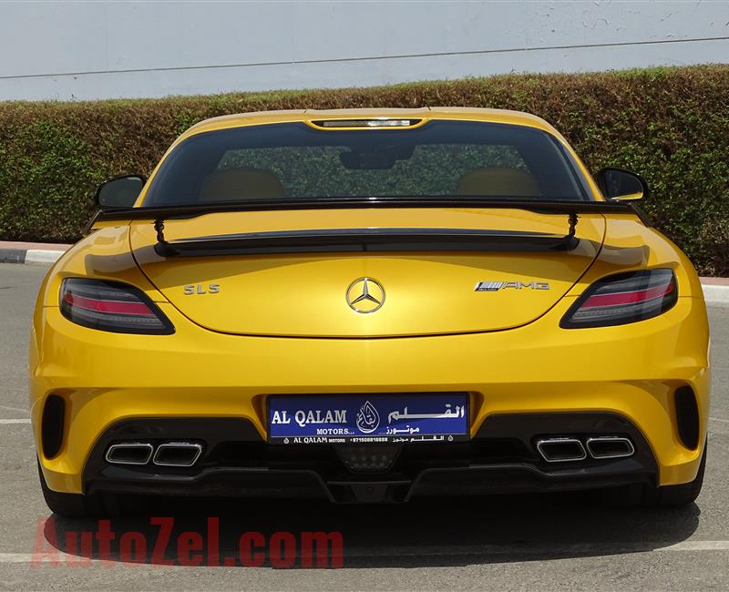 MERCEDES-BENZ SLS BLACK SERIES- 2014- YELLOW- GCC SPECS