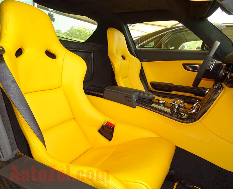 MERCEDES-BENZ SLS BLACK SERIES- 2014- YELLOW- GCC SPECS