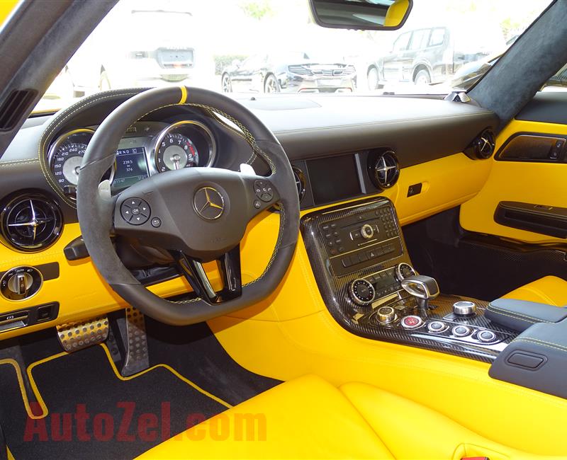 MERCEDES-BENZ SLS BLACK SERIES- 2014- YELLOW- GCC SPECS