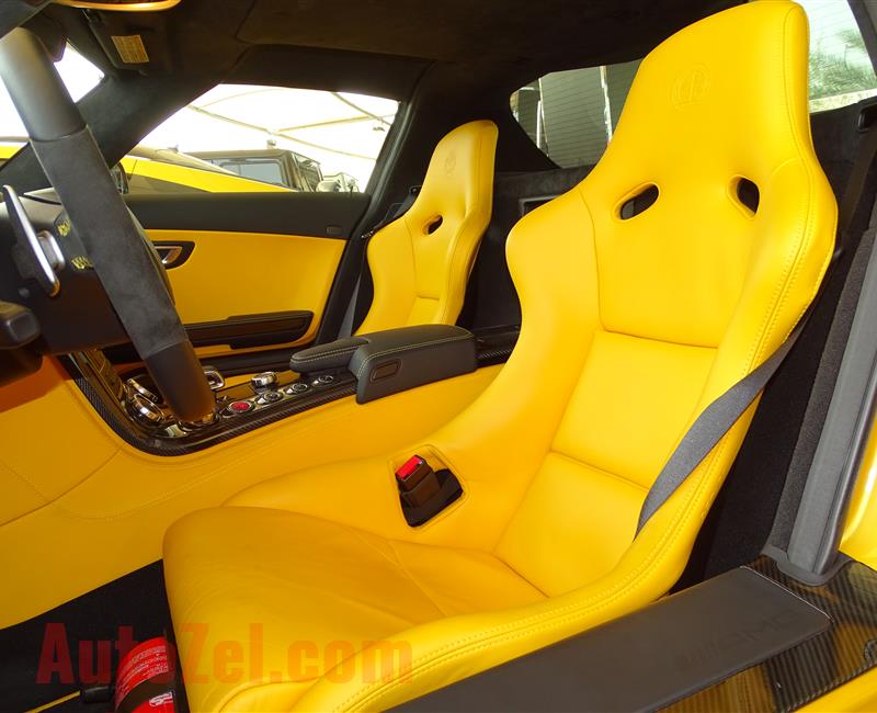 MERCEDES-BENZ SLS BLACK SERIES- 2014- YELLOW- GCC SPECS