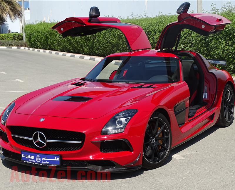 NEW MERCEDES-BENZ SLS BLACK SERIES- 2014- RED- GCC SPECS