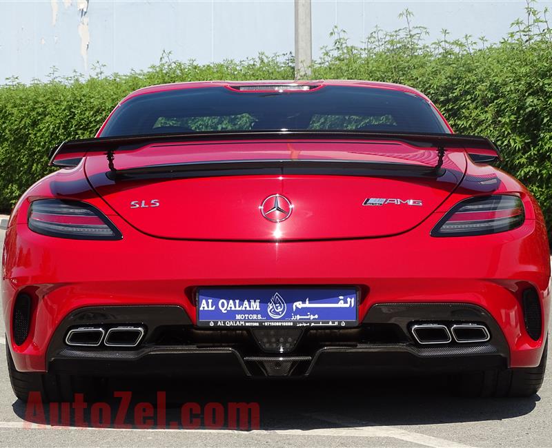 NEW MERCEDES-BENZ SLS BLACK SERIES- 2014- RED- GCC SPECS