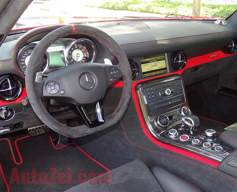 NEW MERCEDES-BENZ SLS BLACK SERIES- 2014- RED- GCC SPECS