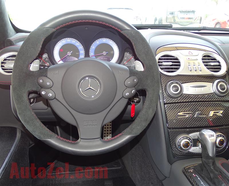 MERCEDES-BENZ SLR 722S- 2009- WHITE- 1 500 KM ONLY- GCC